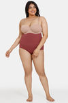 Zivame All Day Seamless Highwaist Brief - Wild Ginger — thumbnail 10